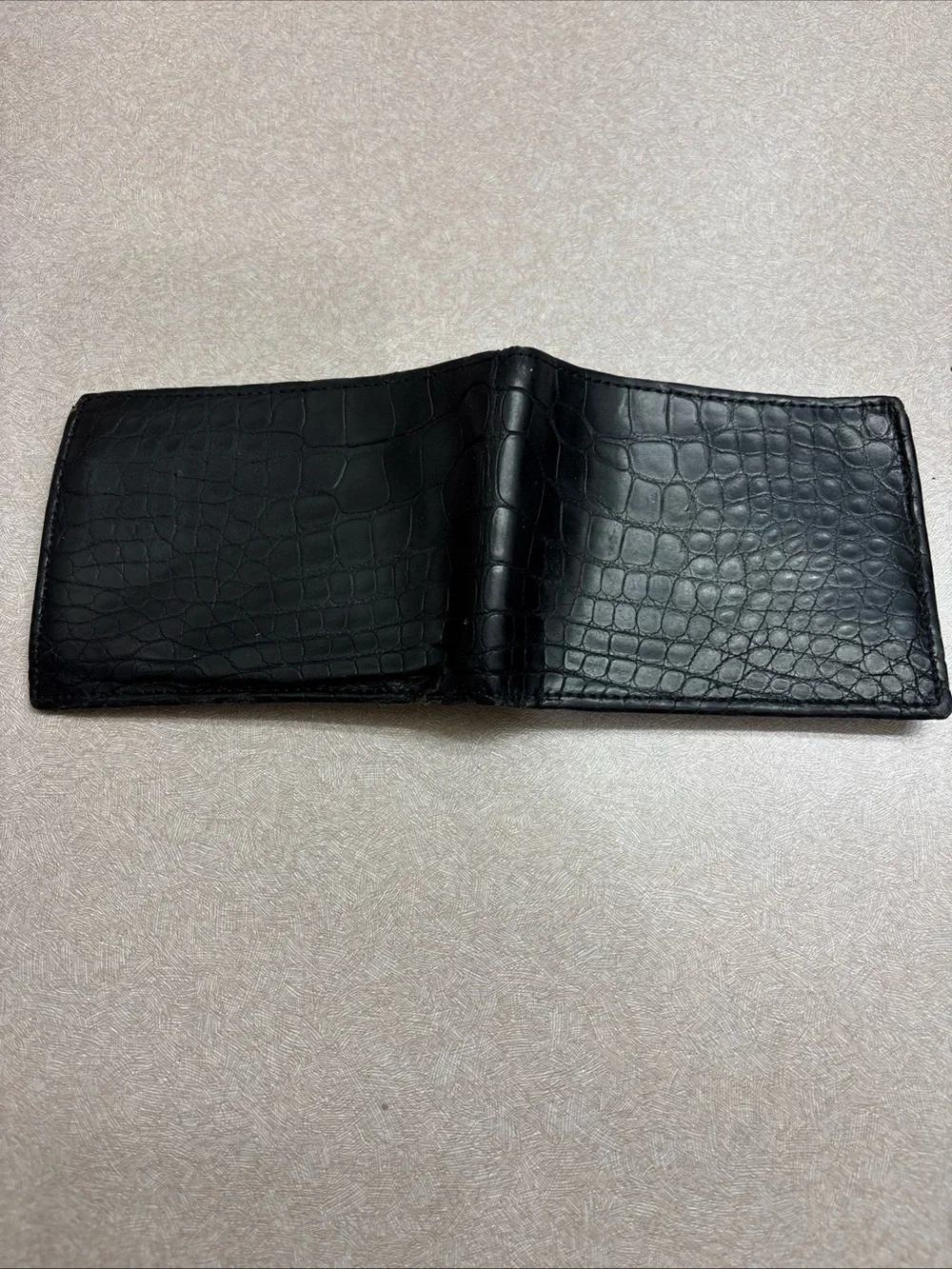 LAI Genuine American Alligator Leather Bi Fold Wallet Billfold Men’s USA Made